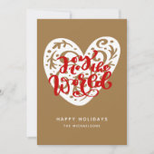 Doe mee aan de wereld | PRETTIGE FEESTDAGEN Kaart (Voorkant)