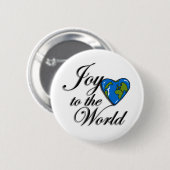 Doe mee aan de wereld ronde button 5,7 cm (Voorkant /achterkant)