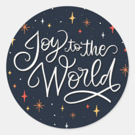 Doe mee aan de wereld ronde sticker