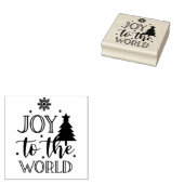 Doe mee aan de wereld rubberstempel (Gestempeld)