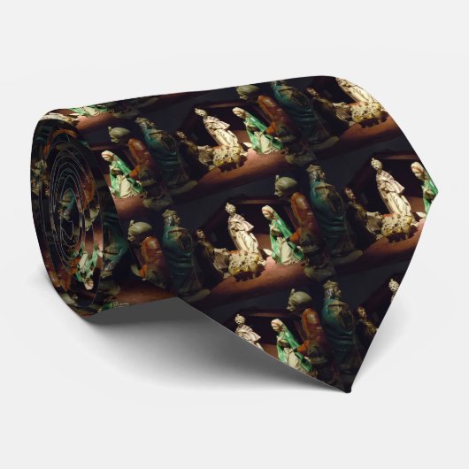 Doe mee aan de wereld stropdas (Opgerold)