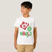 Doe mee aan de wereld t-shirt (Voorkant volledig)