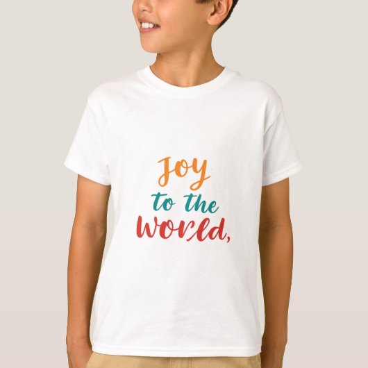 Doe mee aan de wereld t-shirt (Voorkant)