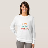 Doe mee aan de wereld t-shirt (Voorkant volledig)