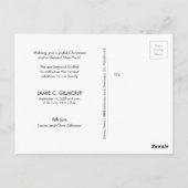 Doe mee aan de wereld van de geboorte van kerstmis briefkaart (Achterkant)