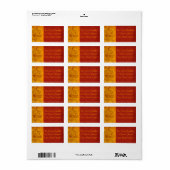 Doe mee aan de Wereldcriticus en goud Etiket (Full Sheet)