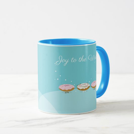 Doe mee aan de Werelddonuts | Mok (Voorkant rechts)