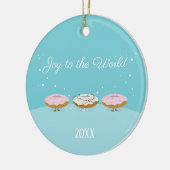 Doe mee aan de Werelddonuts | Versiering Keramisch Ornament (Links)