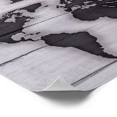 Doe mee aan de Wereldkaart Afdrukken Poster (Hoek)