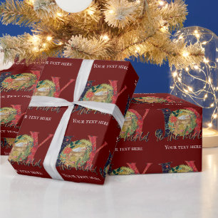 Doe mee aan de wereldnativiteit cadeaupapier