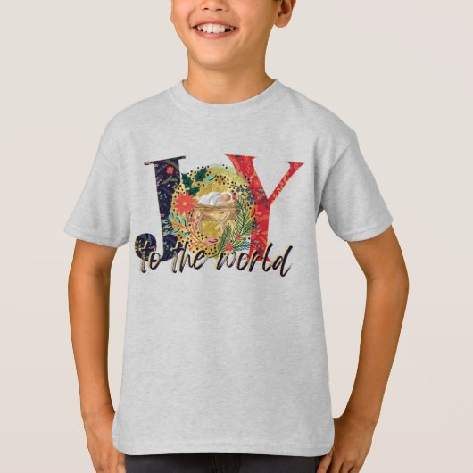Doe mee aan de wereldnativiteit t-shirt (Voorkant)