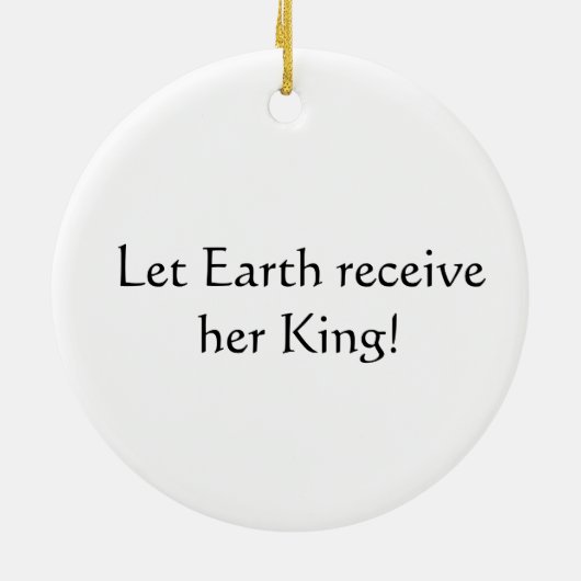 Doe mee aan de Wereldorganisatie Keramisch Ornament (Achterkant)