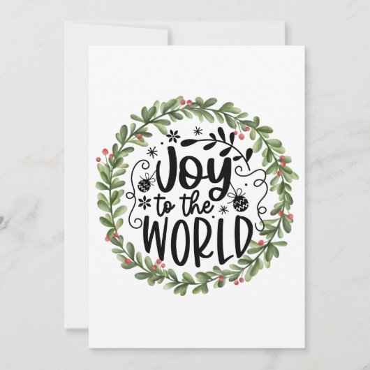 Doe mee aan de Wereldwijde Waterverf Feestdagenkaart (Voorkant)