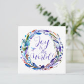 Doe mee aan de Wereldwijde Waterverf Kaart (Staand voorkant)