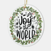 Doe mee aan de Wereldwijde Waterverf Keramisch Ornament (Links)