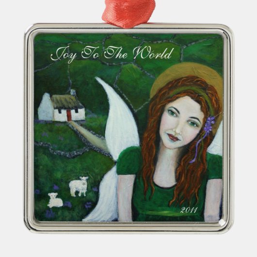 Doe mee aan de World Angel Ornament (Voorkant)