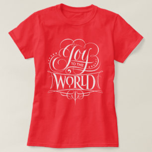 Doe mee aan de World Religious Chalkboard Calligra T-shirt
