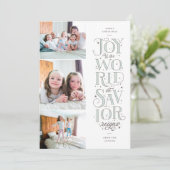 Doe mee aan de World Religious kerstKaart (Staand voorkant)