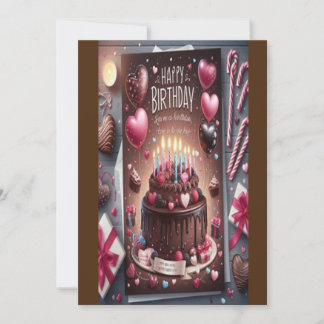 Doe mee aan een feestje (taartdag) kaart