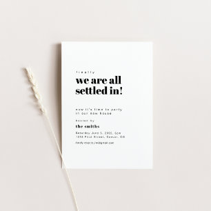 Doe mee aan een Housewarming Party Invite Kaart