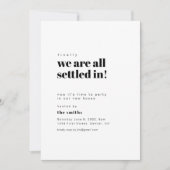 Doe mee aan een Housewarming Party Invite Kaart (Voorkant)