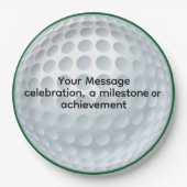 Doe mee aan een verrassingsgolffeest papieren bordje (Voorkant)