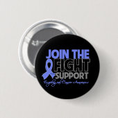 Doe mee aan het bewustmaken van oesofageale kanker ronde button 5,7 cm (Voorkant /achterkant)