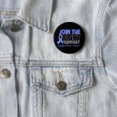 Doe mee aan het bewustmaken van oesofageale kanker ronde button 5,7 cm (In situ)
