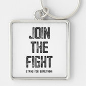 Doe mee aan het gevecht sleutelhanger (Voorkant)