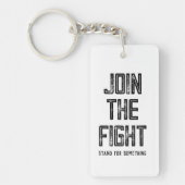 Doe mee aan het gevecht sleutelhanger (Voorkant)