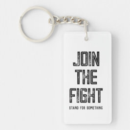 Doe mee aan het gevecht sleutelhanger