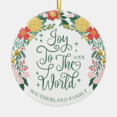 Doe mee aan het Lijst van Floral Garden Elegant Fo Keramisch Ornament (Voorkant)