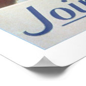 Doe mee aan het Rode Kruis - Man met Dog (US00292) Poster (Hoek)