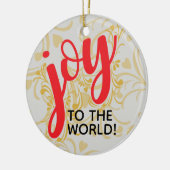 Doe mee aan het wereldwijd gepersonaliseerde keram keramisch ornament (Links)