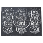 Doe mee aan het World Chalkboard Religieuze Callig Large Cadeautasje (Voorkant)