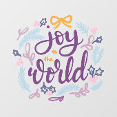 Doe mee aan het World Holiday Design Window Cling Raamsticker (Vel)