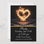 Doe mee aan ons Vlammend Vuur Feest! Kaart (Voorkant)