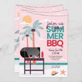 Doe mee aan ons voor een uitnodiging van BBQ (Voorkant / Achterkant)