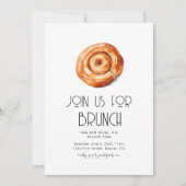 Doe mee aan onze brunchfeest uitnodiging template (Voorkant)