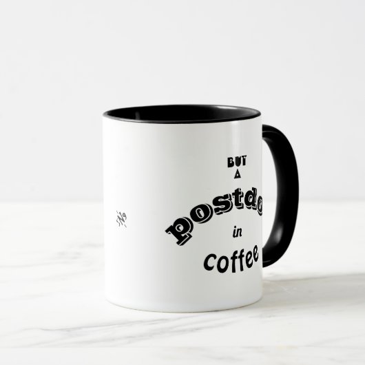 Doe mee aan slaperigheid, koffie, Phd & postdoc v1 Mok (Voorkant rechts)