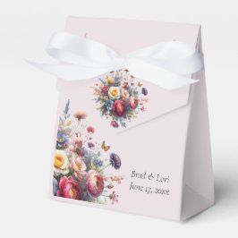 Doe mee als we 'I Do' zeggen met prachtige bloemst Bedankdoosjes