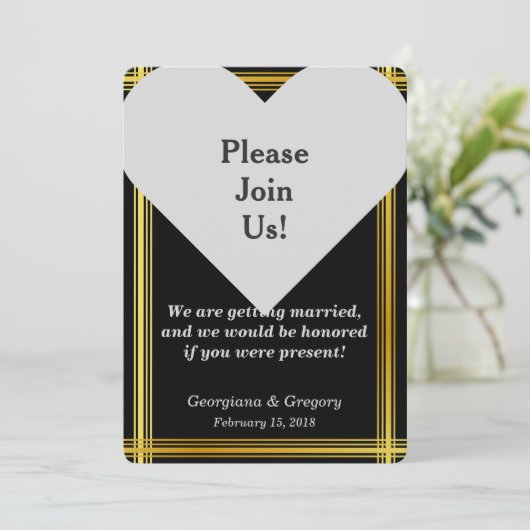 Doe mee, alsjeblieft! kaart (Staand voorkant)