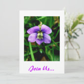 Doe mee... Birthday Invite Kaart (Staand voorkant)