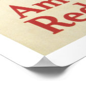 Doe mee! Het Amerikaanse Rode Kruis Poster (Hoek)