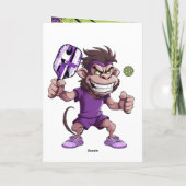 Doe mee, het is je verjaardag feestdagen kaart (Achterkant)