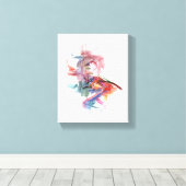 Doe mee in de noontime canvas afdruk (Insitu (Houten vloer))