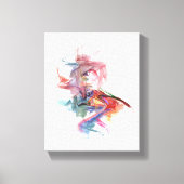 Doe mee in de noontime canvas afdruk (Voorkant)