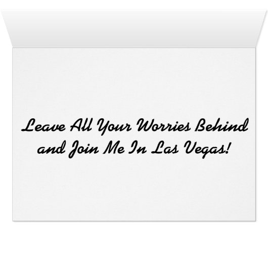 Doe mee in Las Vegas (Binenzijde Horizontaal (Onderkant))