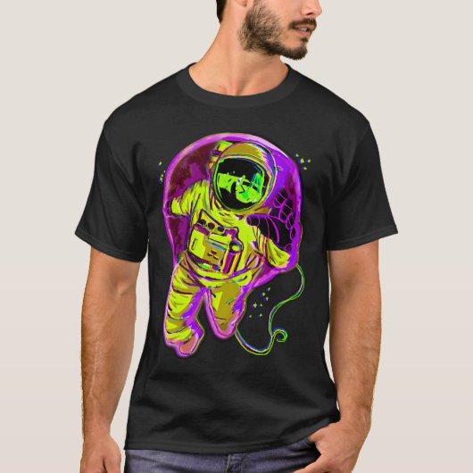 Doe mee met de astronaut t-shirt (Voorkant)