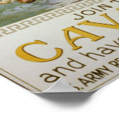 Doe mee met de Cavalry Poster (Hoek)